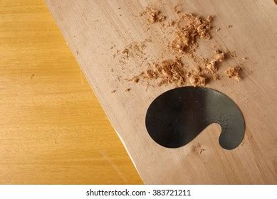 Woodworking Tool Shavings Card Scraper Blade Stock Photo 383721211 ...