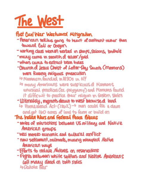 History Ch 17 The West - Instructor: Rob Williams Textbook: The