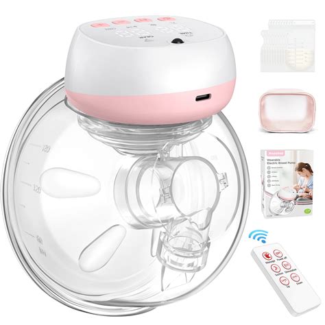 Jheppbay Electric Breast Pump, Wearable Breast Pump Electrical