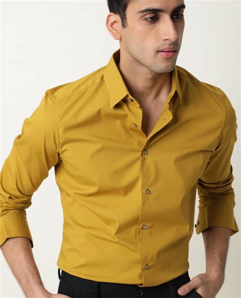 Yellow Shirt For Men