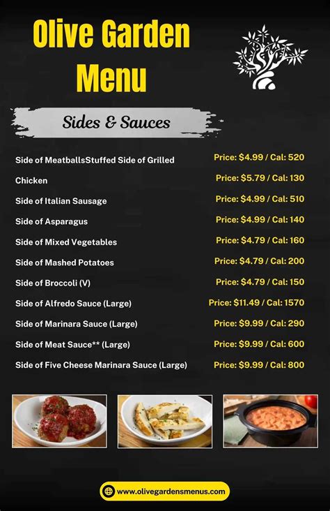 Olive Garden Menu With Price | Updated October 2025