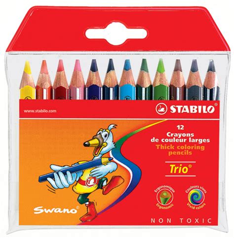 WISHLIST.RU Карандаши Stabilo цветные треугольные