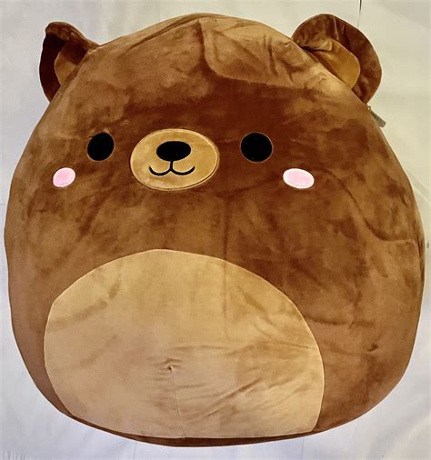 Buy Rare Squishmallows 24-Inch Omar The Bear Plush - Add Omar to Your Squad, Ultrasoft Stuffed ...