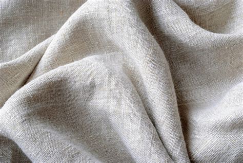 gathered  folded texture  woven linen fabric  natural fibres