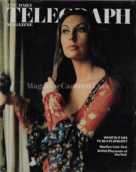 The Telegraph Magazine - Marilyn Cole – magazine canteen