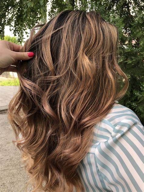 Окрашивание волос в тёплой гамме | Hair cuts, Long hair styles, Hair