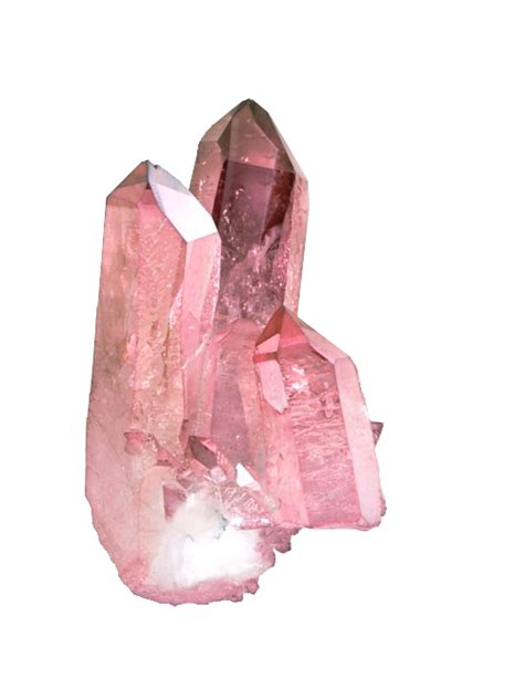 Rose Quartz Cluster of 3 | Crystals, Png icons, Cute icons
