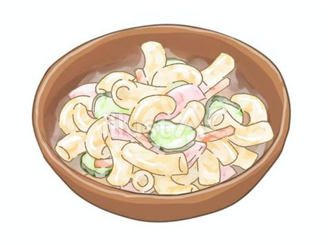 マカロニサラダイラスト - No: 24577865｜無料イラスト・フリー素材なら「イラストAC」