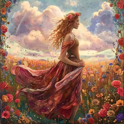 persephone    goddess  spring  modern times