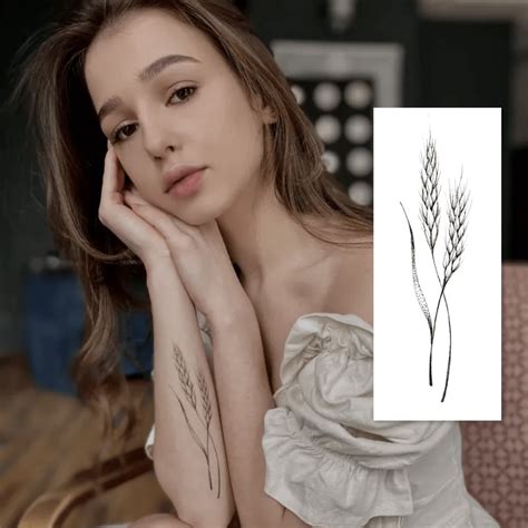 Тимчасове тату "Колоски": купити в Arley Sign!