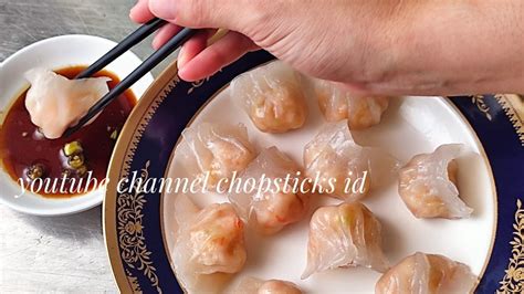 resep dim sum hakau belajar masak