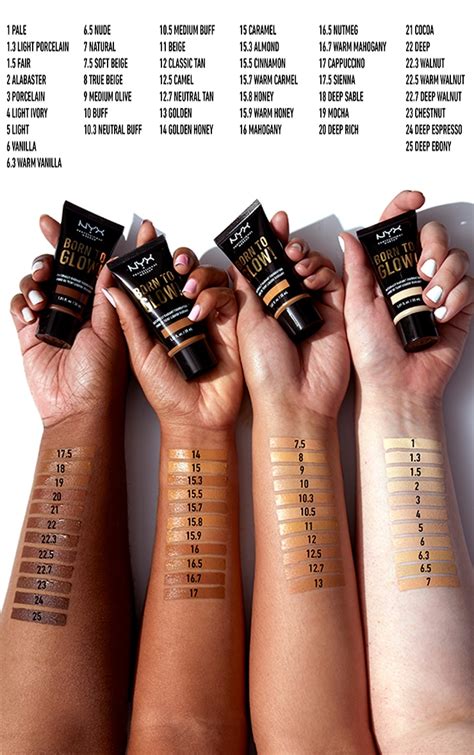 Nyx Pmu Born To Glow Radiant Foundation Buff 30Ml | PrettyLittleThing
