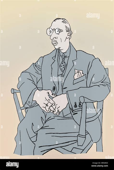 Igor Stravinsky by Picasso Stock Photo - Alamy