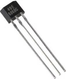 SS49E, Датчик Холла аналоговый 100G биполярный TO92, Honeywell | купить ...