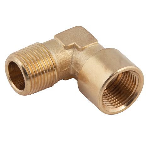 3/4" NPT Male x 3/4" NPT Female Equal Elbow | Fluid-Air Components