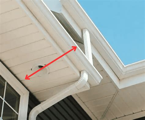 maximum metal roof overhang  support  tube
