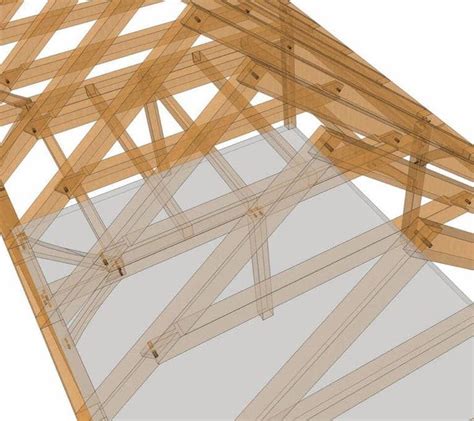 28x20 Saltbox Plan | Timber frame plans, Timber framing, Rustic house plans