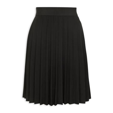 Black Pleated Skirt (3203335) | Truworths