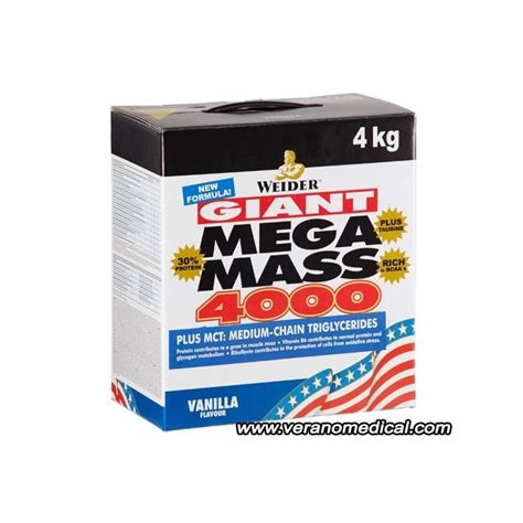 Mega mass 4000 4kg - verano medical