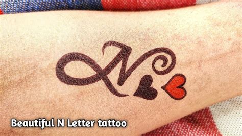 letter  tattoos