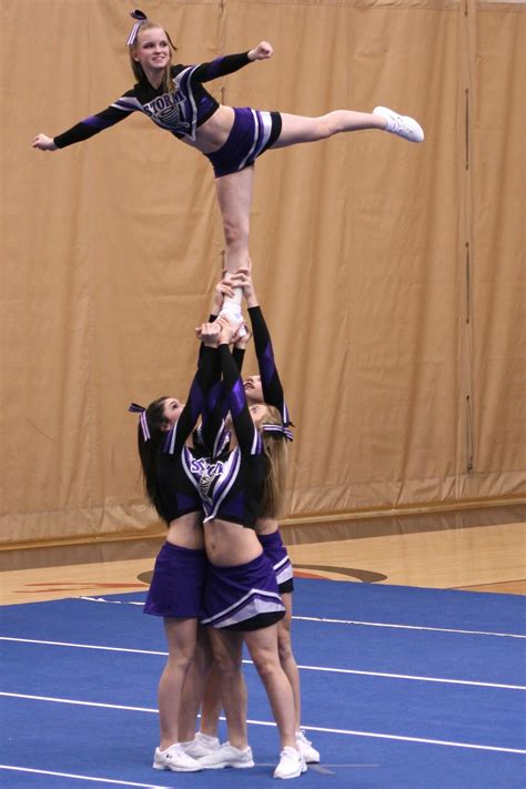 Cheerleading Stunts Arabesque