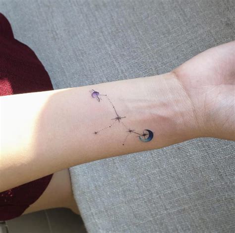 30 Cosmic Constellation Tattoos Straight From The Sky - TattooBlend