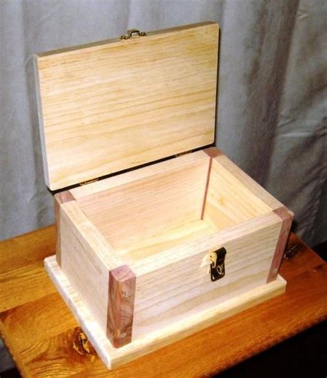 homemade wood box