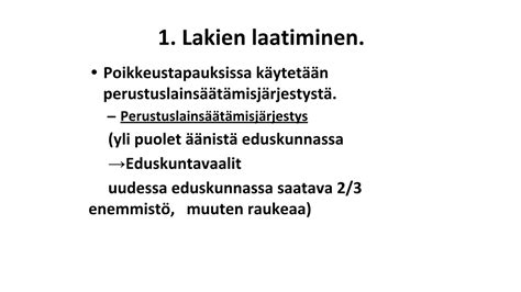 Eduskunnan tehtävät - YouTube