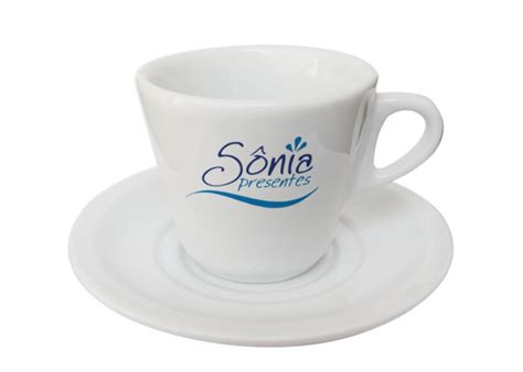 Soninha Presentes - Xícara de Chá Pirâmide - Sônia Presentes - Xícara: ø 7,9 cm; h 8,6 cm ...