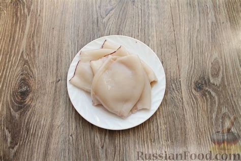 Рецепт: Кольца кальмаров в пивном кляре, жаренные на сковороде на ...
