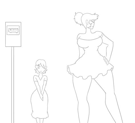 Rule 34 - 2girls anal insertion anal vore animated belly bulge belly