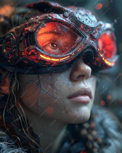 Premium Photo | Gamer In A Vr World Battling Digital Monsters Background