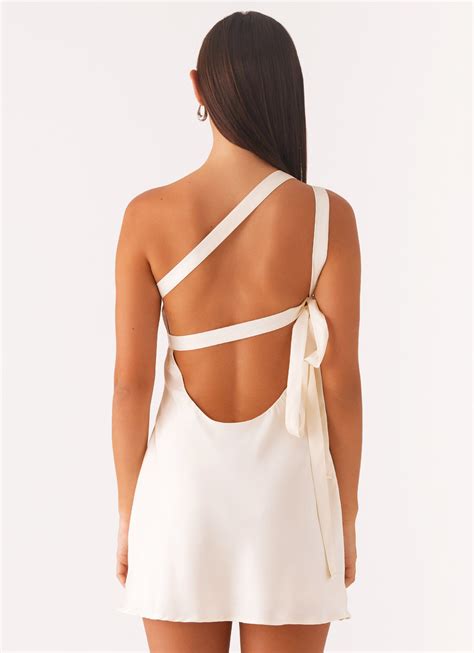 Lights Out Mini Dress - Pearl – Peppermayo