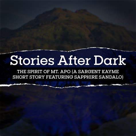 The Spirit of Mt. Apo (A Sargent Kayme Short Story Featuring Sapphire