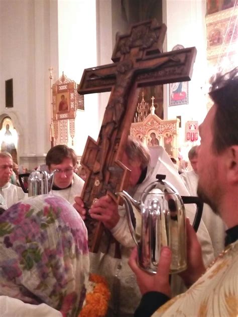 Чин Воздвижения Креста - Преображенский кафедральный собор