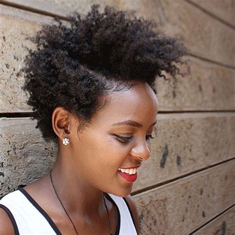 short natural hairstyles  black women