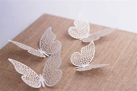 Papirna dekoracija leptir 6.5cm - 10 kom - PartyWorld Veleprodaja