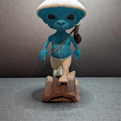 Blue Smurf Cat - Etsy