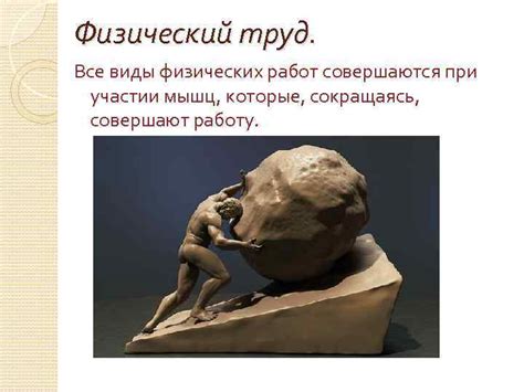 Умственный и физический труд Умственный труд объединяет