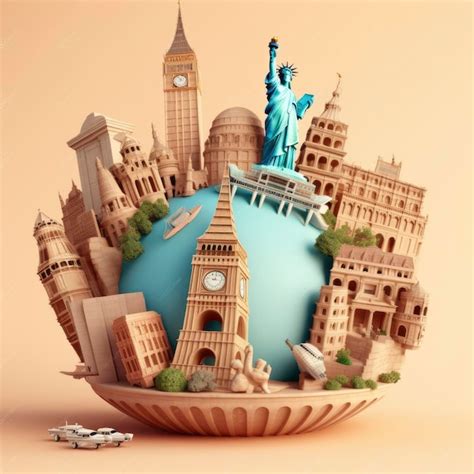 Premium Photo | Travel design concept