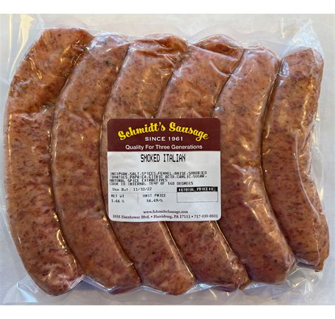 Smoked Italian Sausage – Schmidt's Sausage Shop