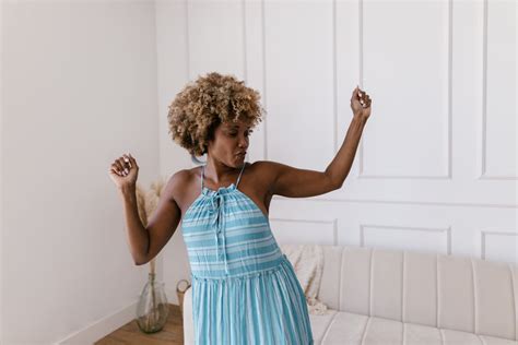 Woman Dancing in Living Room · Free Stock Photo