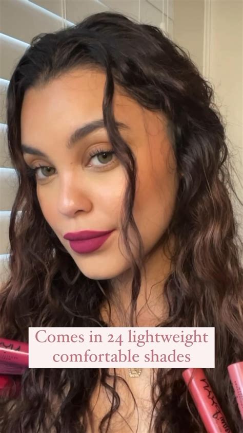 Review swatches of the nyx cosmetics lip lingerie xxl matte liquid ...