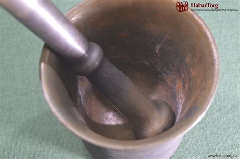 Купить Ступка металлическая, с пестиком. СССР. Середина XX века. в ...