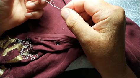 Как красиво и максимально незаметно зашить дырку