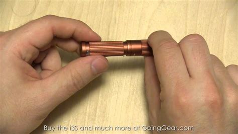 Olight i3S EOS LED Flashlight Extended Review - YouTube
