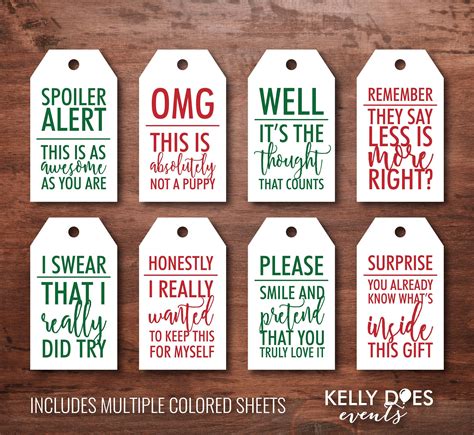 diy printable gift tags printable word searches