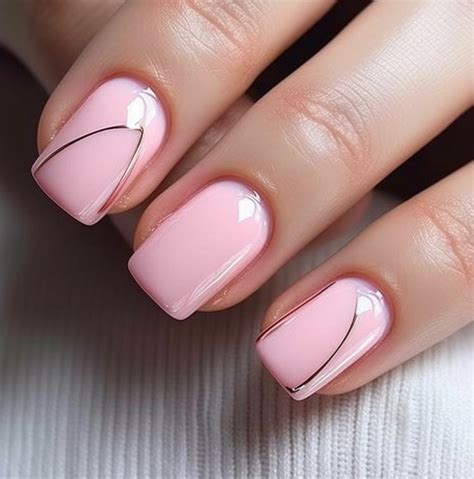 Best 27+ light pink nails short you must try this year