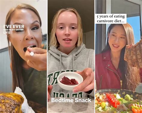 The Rise Of Female 'Carnivore Diet' Influencers: Universalizing The ...