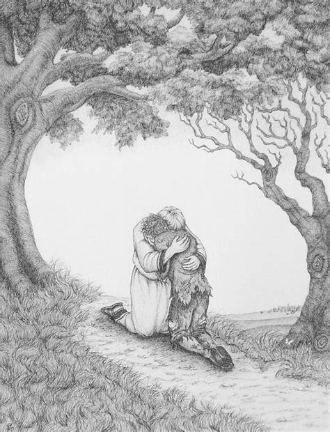 Prodigal Son Drawing at PaintingValley.com | Explore collection of ...